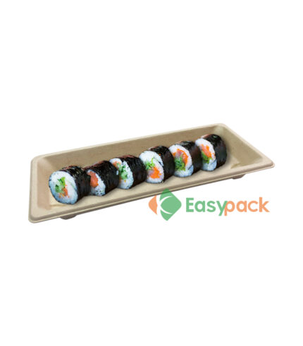 Medium Fiber Sushi Trays – Simply Pak