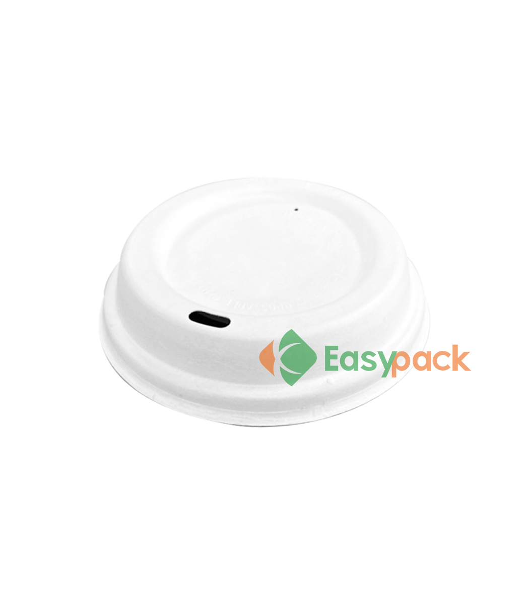 90mm Coffee Cup Lid White - On Sale