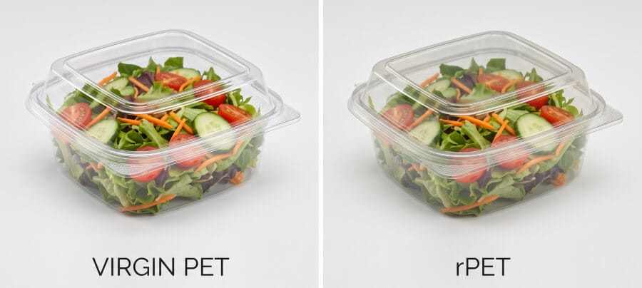 rPET vs Virgin PET Performance Comparison