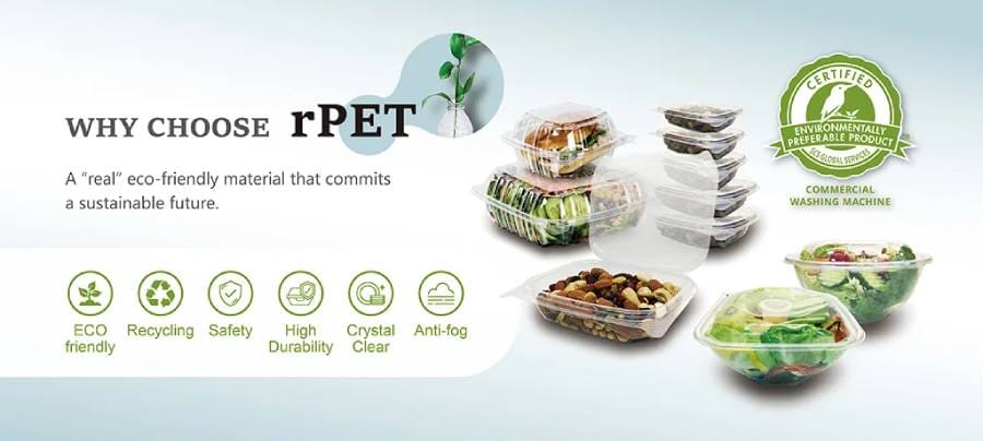 What Is the Difference Between rPET and Virgin PET? A Guide to Food Packaging Materials and Applications