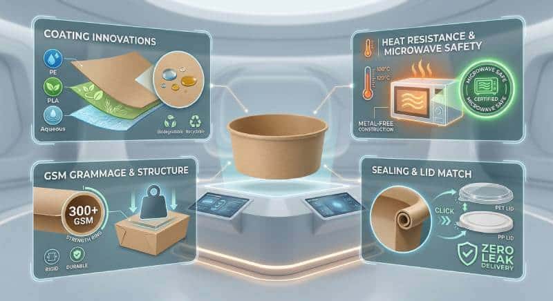 5 Key Essentials Guide to Kraft Paper Food Containers For B2B Sourcing