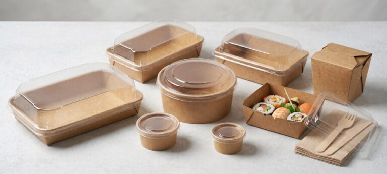 Kraft Paper Takeout Containers Right for Your Restaurant? Heat Limits, ESG Credentials, and Total Cost Compared