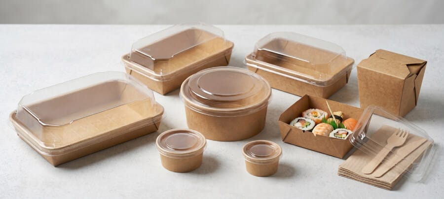 餐廳外帶包裝怎麼選？牛皮紙容器 5 大優勢完整比較