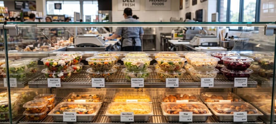 Choosing Plastic Containers for Supermarket Deli Sections: Clarity and Seal Quality Guide