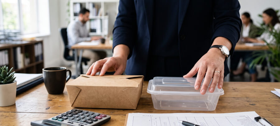 Kraft Paper vs Plastic Takeout Boxes: A Full TCO Calculation for Your Purchasing Budget