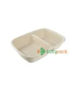 Bagasse Bento Box 900ml 2-Comp CR900-2