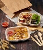 Sugarcane Bagasse Bento Boxes