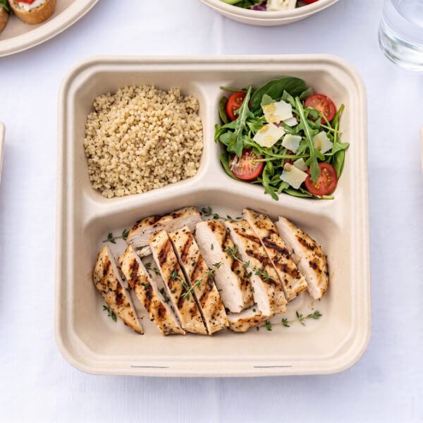 Bagasse Catering Box
