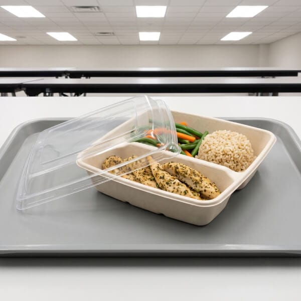 Bagasse School and Corporate Lunch Box