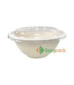 Bagasse Round Takeout Bowl 1000ml