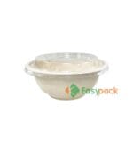 Bagasse Round Takeout Bowl 550ml