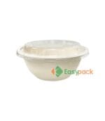Bagasse Round Takeout Bowl 700ml