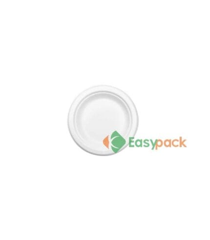 6 Inch Bagasse Round Plate
