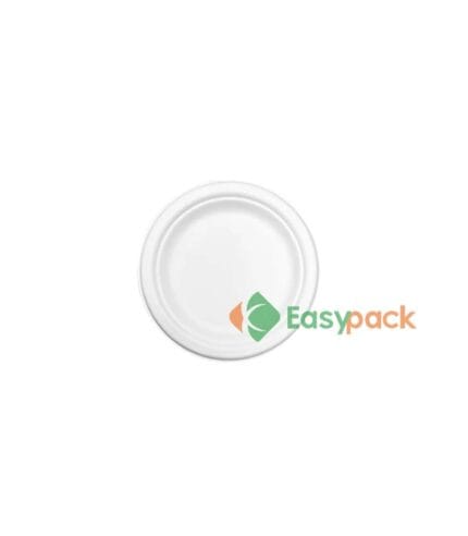 7 Inch Bagasse Round Plate