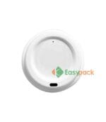90mm Wood Fiber Paper Coffee Cup Lid