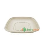 Square Bagasse Takeout Box 24 oz