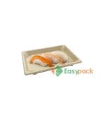 Bagasse Sushi Box with Lid 8 oz