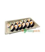 Bagasse Sushi Box with Lid 20 oz