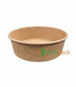 Kraft Brown Bowl with Lid 1000cc (32oz)