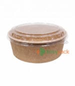 Kraft Brown Bowl with Lid 1000cc (32oz)