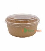Extra Large Kraft Bowl with Lid 1300ml (42oz)