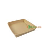 Kraft Paper Catering Trays & Party Platter 12 Inch