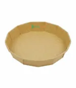 Kraft Paper Round Catering Trays 11 Inch PH61