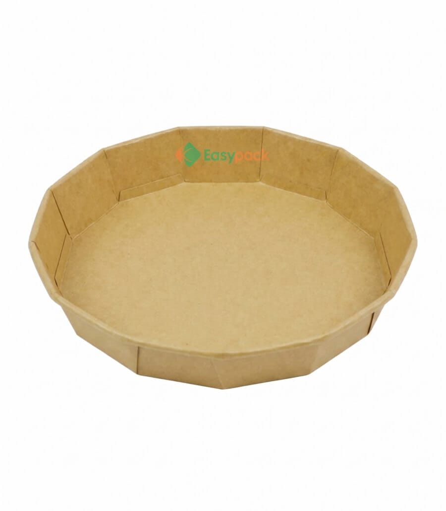 kraft-catering-trays-ph61 Kraft Paper Round Catering Trays 11 Inch