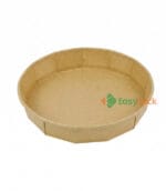 Kraft Paper Round Catering Trays 13 Inch