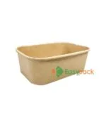 Rectangular Kraft Paper Container 750ml KB1724
