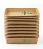 Disposable Kraft Paper Sushi Tray EH 1.5
