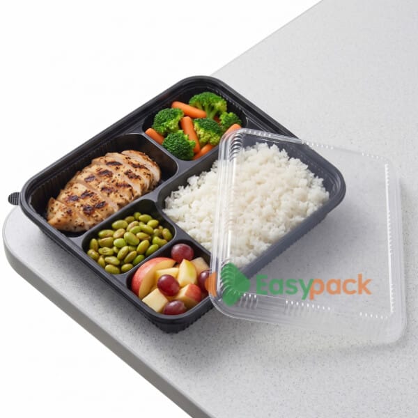 Microwavable Bento Box For School Lunch Programs