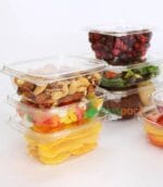 Plastic Clamshell Cookie Container 32oz