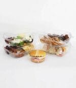 Plastic Clamshell Burger Box 6 inch
