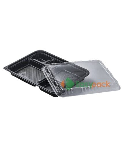 5-Compartment Microwaveable Bento Box (PS)