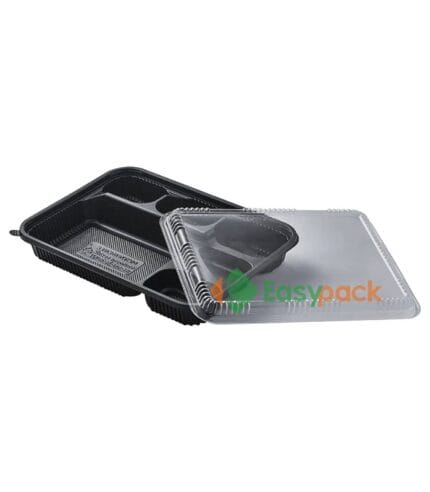 6-Compartment Microwaveable Bento Box (PP)