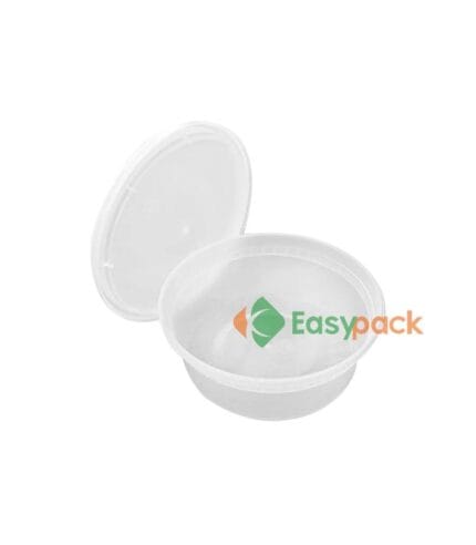 Microwaveable Deli Cup with Lid 8 oz