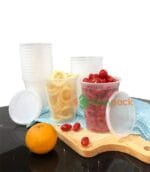 Microwaveable Deli Cup with Lid 32 oz