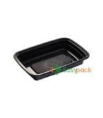 Rectangular Microwaveable Light Meal and Snack Box 16oz