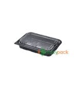 Microwaveable Light Meal and Snack Box 400ml