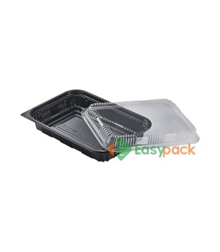 Microwaveable Light Meal and Snack Box 400ml