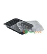 Microwaveable Light Meal and Snack Box 500ml