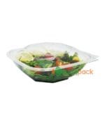 Square Plastic Salad Packaging Box 1000 ml