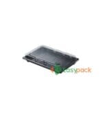 Rectangular Plastic Sushi Box 20 oz