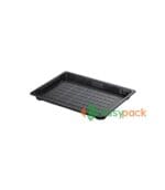 Rectangular Plastic Sushi Box 30 oz