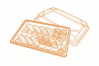 Sushi Trays Container